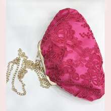 Women Evening Bags - Pink - View 3