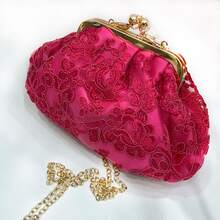 Women Evening Bags - Pink - View 2