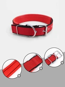 Supet Fashionable Solid Color Pet Collar
