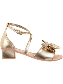 GiGiL Kids Heeled Sandals - 金色 - 查看 3