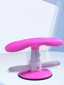 Sit-up Assistant Suction Type Abdominal Exercise Equipment For Home Gym - Pink - View 6