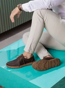 Men Loafers - Cà phê nâu - Xem 1