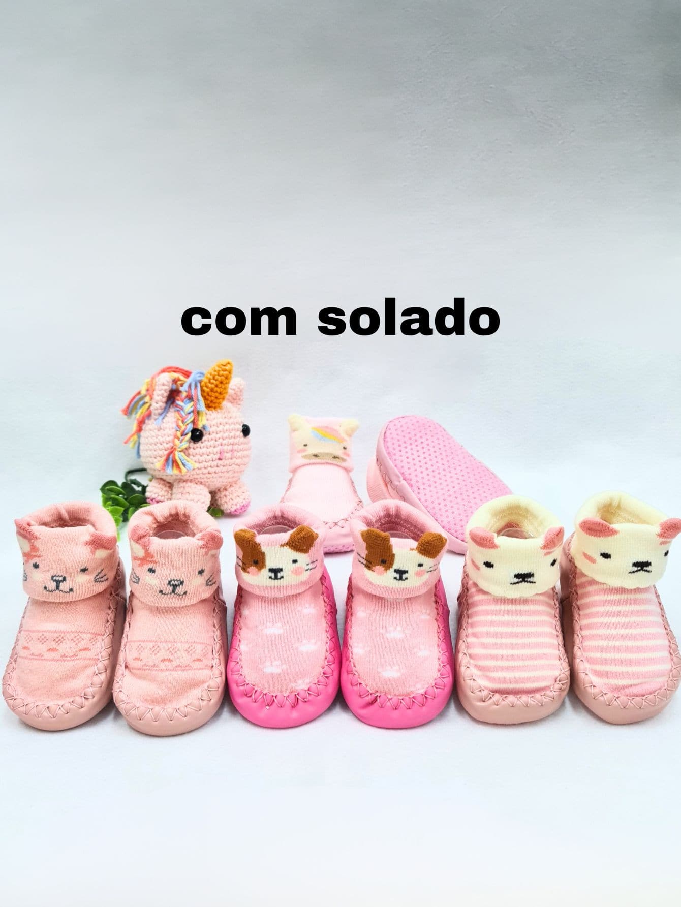 Baby & Kids Socks - Màu Cam san hô - Xem 1