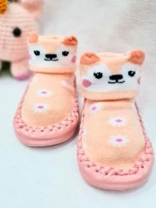 Baby & Kids Socks - Màu Cam san hô - Xem 2