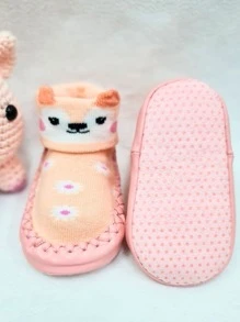 Baby & Kids Socks - Màu Cam san hô - Xem 4