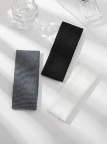 3pcs Solid Hair Band For Daily Use For Girls Hairstyles Casual,Gym Headband Turban Headband Sweatband, Hairband Fall Winter Hair Accessories For Women For Vacation Outfits Woman Elegant Scarf Women Bandanas Soft Headwrap