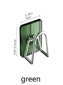 1 pieza Soporte de tapa de olla de plástico multifuncional - Verde - Ver 4