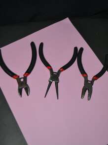 1 paquete de pinzas/alicate para armado de bisuteria - Negro - Ver 4