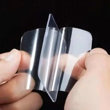 萬能納米膠膜雙面膠帶，不需鑽孔固定貼片，20/50入組 - 無色 - 查看 6