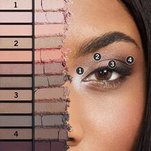 ErshiQi 12色眼影盤,1入組持久不易脫妝眼妝產品 - 彩色 - 查看 2