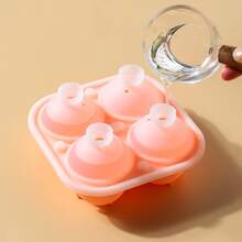 Flower Shaped Ice Cube Mold - Orange - View 4