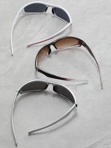 3副男士貓眼太陽鏡 - 彩色 - 查看 3