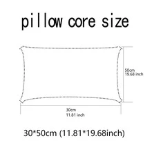 1pc Striped Cushion Cover/lumbar Pillow Cover/throw Pillow Cover/cushion Insert