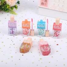 6 Pieza labial líquido forma de barra de nieve hidratante labio a prueba de manchas larga duración - Multicolor - Ver 3