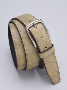 Ceinture à boucle carrée pour homme, style vintage Halloween, été, école