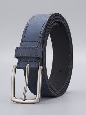 Men Square Buckle Belt For Daily Use Gift For Friend Casual Summer, School Casual, Business, Boyfriend Husband Father Dad Men Gift, Daily Wear, Fashion, Teen, Outdoor, Vacation, Athletic, Travel, Street, Boho, Vintage Fall, Autumn, Halloween Autumn-Winter Accessories,Suitable For Teens, Youth,Men,Casual, Outdoor, Athletic, Vacation, Graduation Gifts, Birthday, Daily Wear