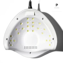 Computenga Lampara de Secado de Uñas 48W LED Gelish Esmalte con Temporizador - Rosa - Ver 2