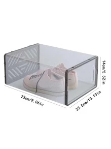 1入組素色鞋子收納盒 - 白色 - 查看 4