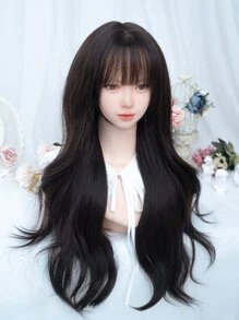 alicegarden 13X4X1T型蕾絲長款卷人造假髮 - 棕色 - 查看 6