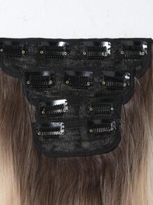 Tóc Nhiều Màu Dài 22 Inch Tự Nhiên Gợn Sóng Chịu Nhiệt Sợi Tổng Hợp Bộ Tóc Giả Thích Hợp Cho Chụp Ảnh Hàng Ngày - Nhiều màu - Xem 3