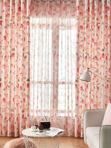 1 Miếng Chanh Trái cây Tươi Vàng In thực vật Cửa sổ Rèm - Nhiều màu - Xem 3