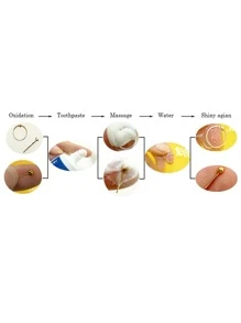 4pcs/set Minimalist Hoop Earrings