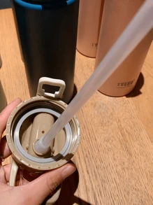 1入組不銹鋼便攜真空絕緣杯子 - 綠色 - 查看 5