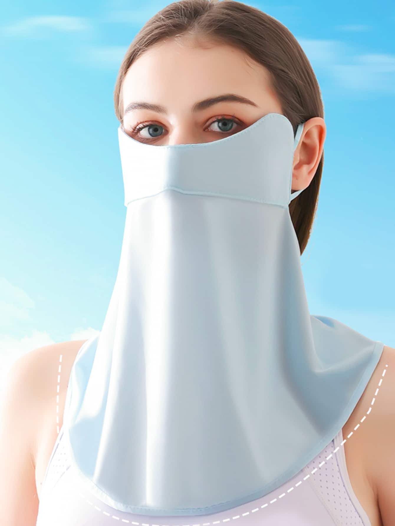 Solid Face Shield SHEIN USA