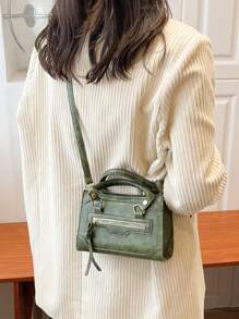 2023 New Fashionable Vintage Mini Square Bag Handbag