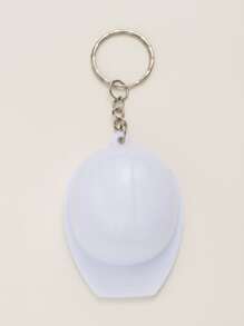 可爱单件女士饰品头盔设计开瓶器钥匙扣，实用便携，适合送给朋友的礼物，汽车配件包饰品，学院风哥特风，Y2K