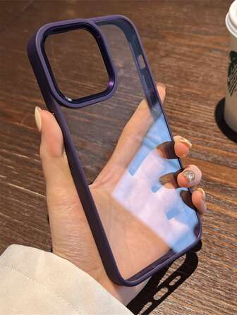 邊框拼接透明手機殼