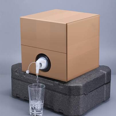 1入組5L便攜可折疊車水桶附盒