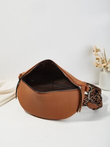 Stylish & Versatile Neutral Fanny Pack For Commuting, European And American Style - Brown - View 5