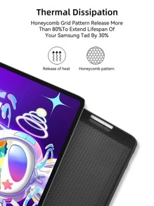 Dành cho Tab P11 Plus Case J616F J607L Tab P11 Pro 11.5 J706F 2nd 11.2 132FU M10 Case X605 X306 128FU Magnetic Smart - màu đen - Xem 5