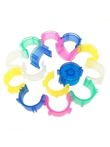 25pcs Plastic Sewing Machine Bobbins - Multicolor - View 4