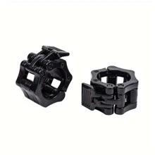 Dumbbell Clasp For Holding Barbell, Lock Clip Accessory - Black - View 3