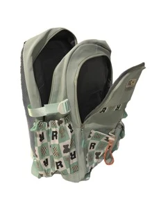 Mochila escolar infantil - Verde - Ver 3