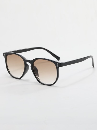 1 PC Men's Fashionable & Versatile Fashion Glasses, Suitable For Outdoor And Campus
