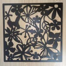 1 black hanging screen - Black - View 2