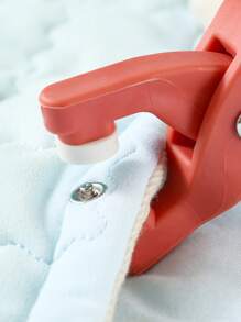 50顆DIY服裝鈕扣套裝 - 銀色 - 查看 4