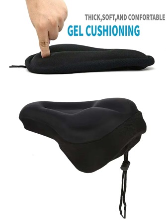 Breathable 3d Gel Bike Seat Cover For Outdoor Cycling