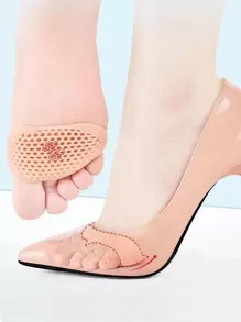 Metatarsal Foot Pads, 2pcs Soft Gel Reusable Breathable Sleeve Pads, Anti-wear Foot Cushions, Forefoot Cushioning Shoe Supports For Women And Men