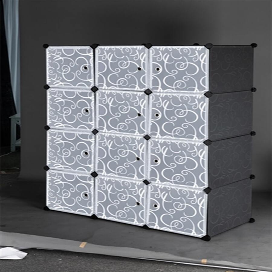 ShellKingdom 12 Cube Closet Organizer, DIY Closet Organizer