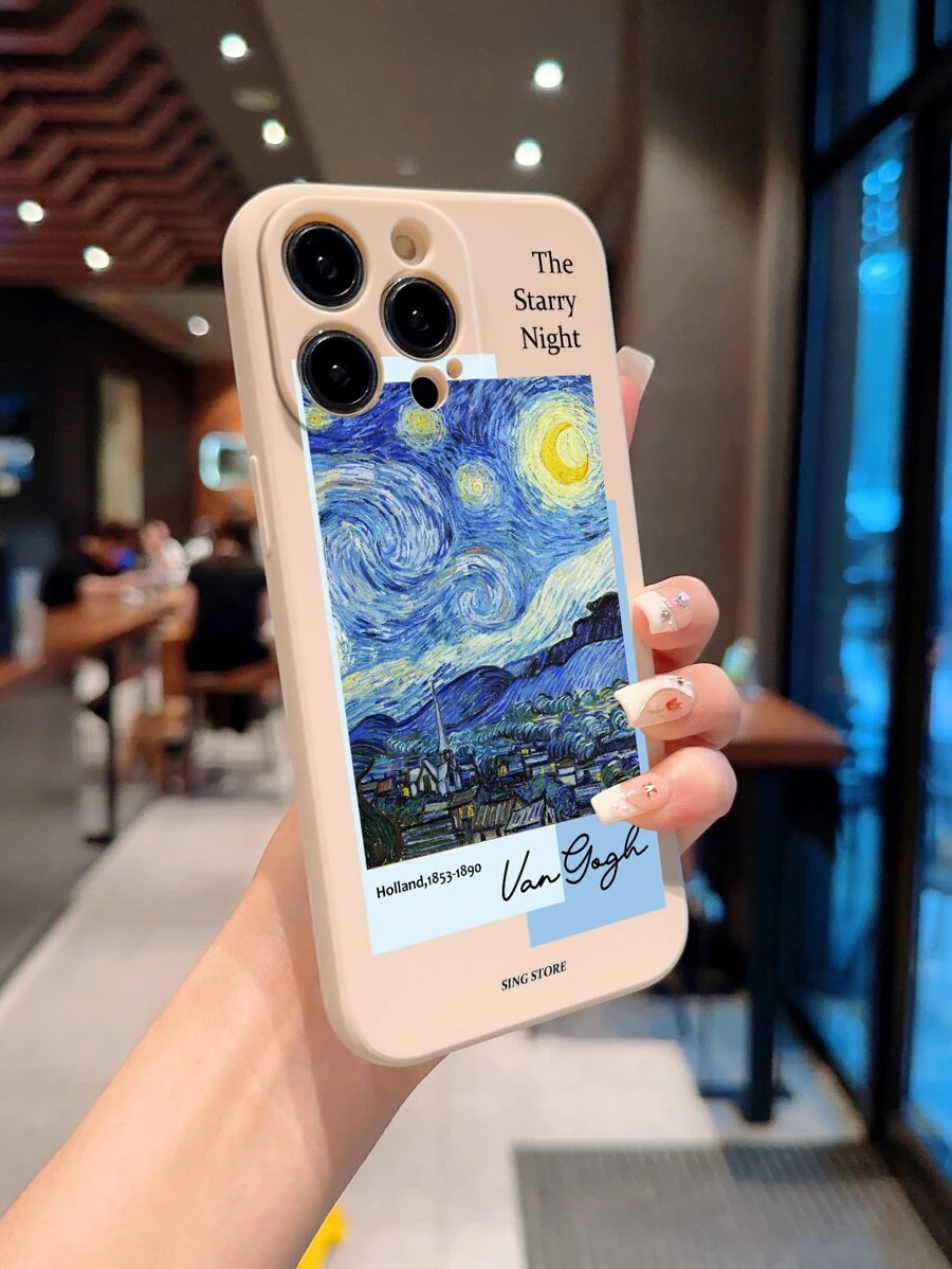 Oil Painting Phone Case - Multicolor - View 1