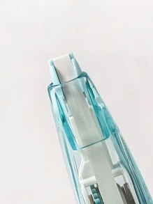 1pc Purple Pen Shaped Retractable Correction Tape, Creative School & Office Supply Refillable Correction Tape