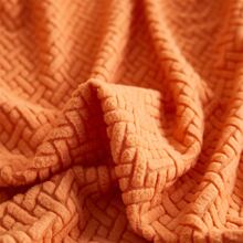 1 tấm bọc ghế sofa đàn hồi màu cam cho ghế sofa đơn, đôi, ba chỗ ngồi hình chữ L trong phòng khách - trái cam - Xem 6