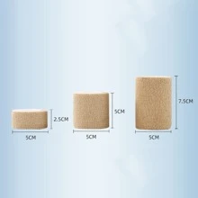 1入組無紡布一次性傷口敷料彈力繃帶適用於運動 - 卡其色 - 查看 5