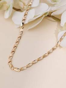 Mobius Strip Design Waist Chain For Women, Fashionable & Versatile - Gold - View 2