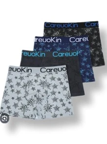 4 pz de bóxer para hombre - Multicolor - Ver 2