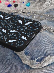 Smile Pattern Phone Case,International Version, Not The Domestic Version - Multicolor - View 4